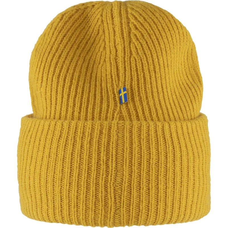 Fjallraven 1960 Logo Hat Mustard Yellow-1